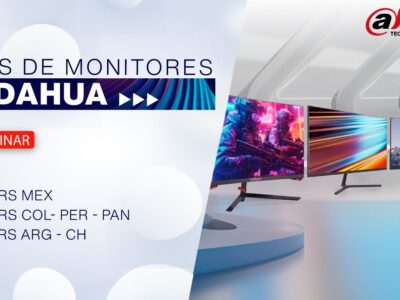 Explora el Futuro Visual: Webinario sobre los Tipos de Monitores Dahua